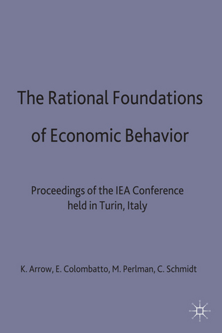 The Rational Foundations of Economic Behaviour