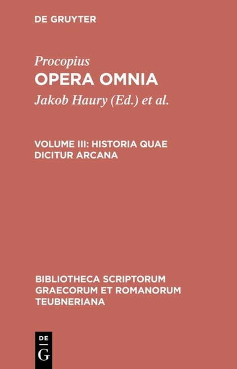 Historia quae dicitur arcana - 