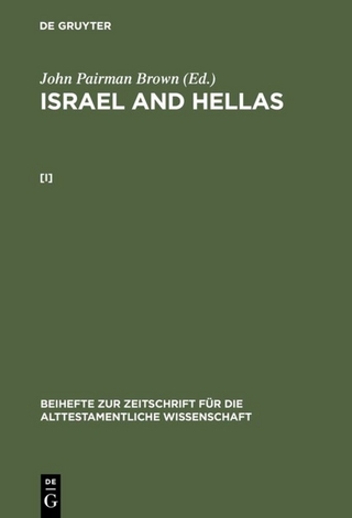 John Pairman Brown: Israel and Hellas / John Pairman Brown: Israel and Hellas. [I]