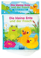 Tr&ouml;tsch Die kleine Ente und der Frosch Badebuch