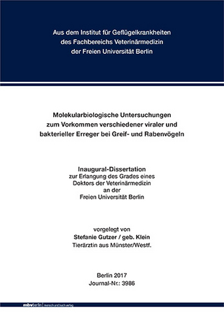 Molekularbiologische Untersuchungen zum Vorkommen verschiedener viraler und bakterieller Erreger bei Greif- und Rabenvögeln