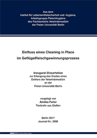 Einfluss eines Cleaning in Place im Geflügelfleischgewinnungsprozess