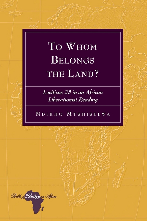 To Whom Belongs the Land? - Ndikho Mtshiselwa