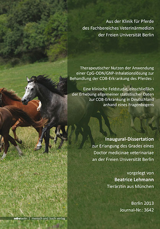 Therapeutischer Nutzen der Anwendung einer CpG-ODN/GNP-Inhalationslösung zur Behandlung der COB-Erkrankung des Pferdes