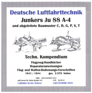 Junkers Ju 88 A-4, Technisches Kompendium auf CD