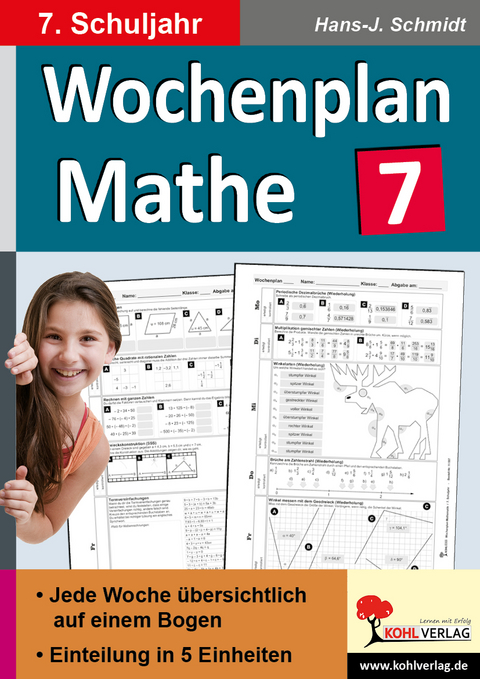 Wochenplan Mathe / Klasse 7 - Hans-J. Schmidt
