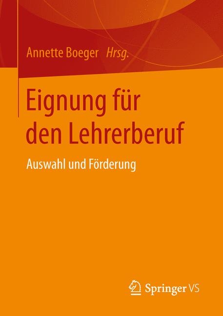 Eignung f&uuml;r den Lehrerberuf - 