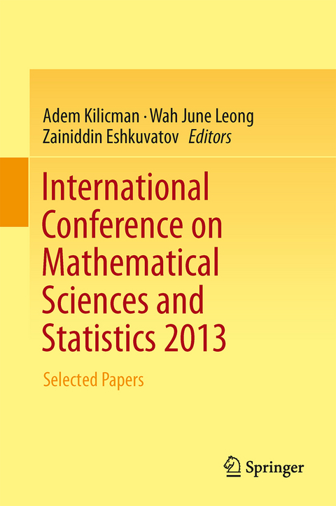 International Conference on Mathematical Sciences and Statistics 2013 - 