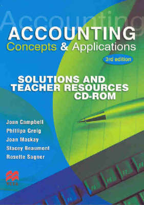 Accounting Concepts and Applications