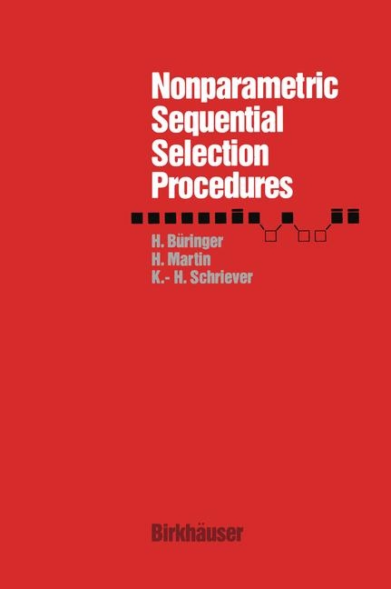 Nonparametric Sequential Selection Procedures -  BURINGER,  Martin,  Schriever