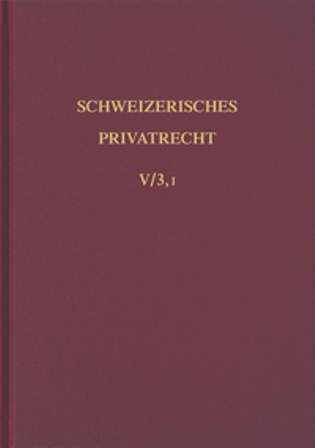 Bd. V/3, I: Sachenrecht. Das Grundbuch 1. Abt.