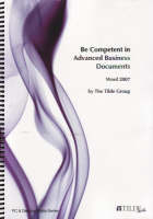 Be Competent in Advanced Business Documents