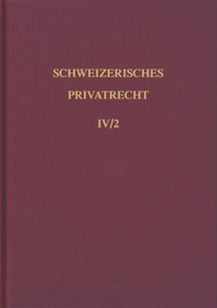 Bd. IV/2: Erbrecht. Zweiter Teilband