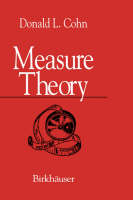 Measure Theory -  Donald L. Cohn