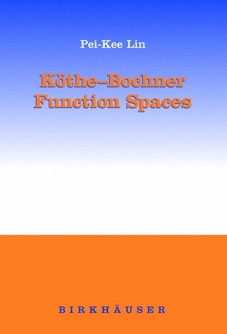 Kothe-Bochner Function Spaces