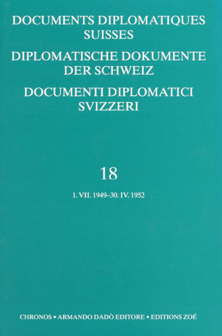 Diplomatische Dokumente der Schweiz 1945-1961 /Documents diplomatics... / Diplomatische Dokumente der Schweiz 1945-1961 /Documents diplomatics...