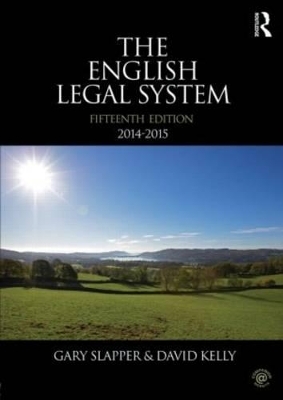 The English Legal System - David Kelly