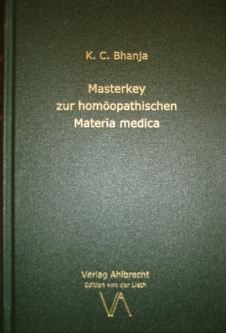 Masterkey zur homöopathischen Materia medica