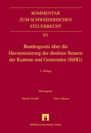 Bundesgesetz über die Harmonisierung der direkten Steuern der Kantone und Gemeinden (StHG)