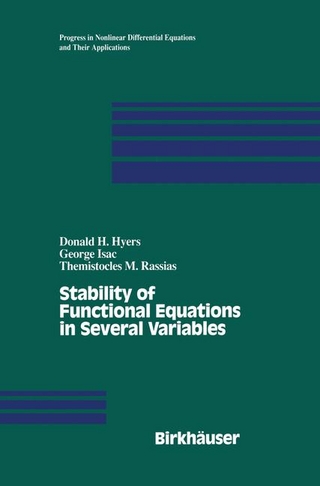 Stability of Functional Equations in Several Variables
