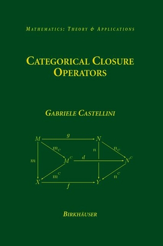 Categorical Closure Operators