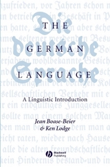 The German Language - Jean Boase-Beier, Ken R. Lodge