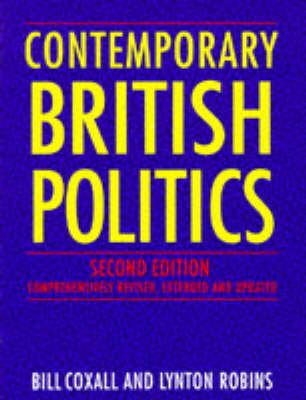 Contemporary British Politics - W. N. Coxall, Lynton Robins