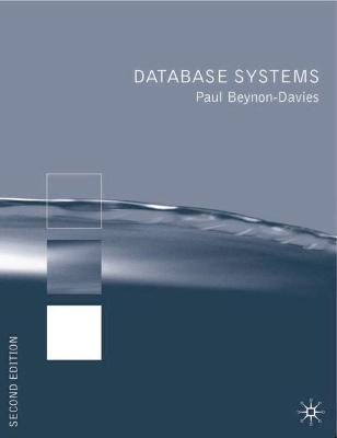 Database Systems - Paul Beynon-Davies