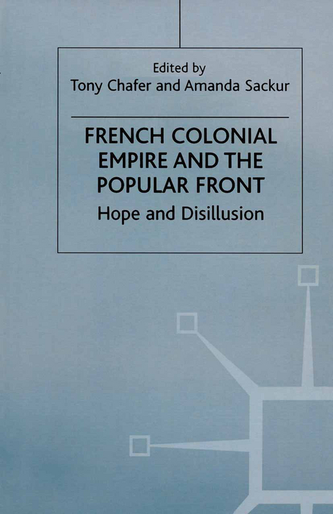 French Colonial Empire and the Popular Front - 