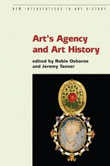 Art's Agency and Art History - 