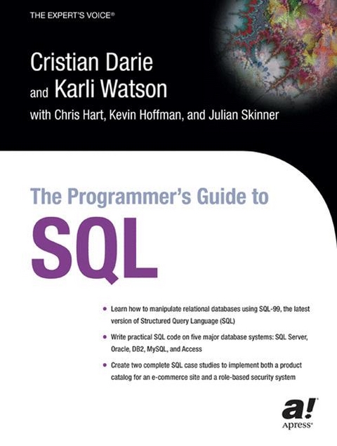 Programmer's Guide to SQL -  Cristian Darie,  Karli Watson