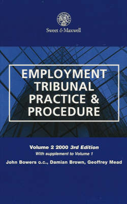 Employment Tribunal Practice and Procedure