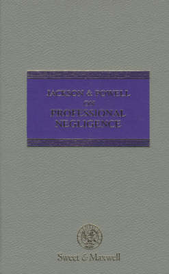 Jackson and Powell on Professional Negligence