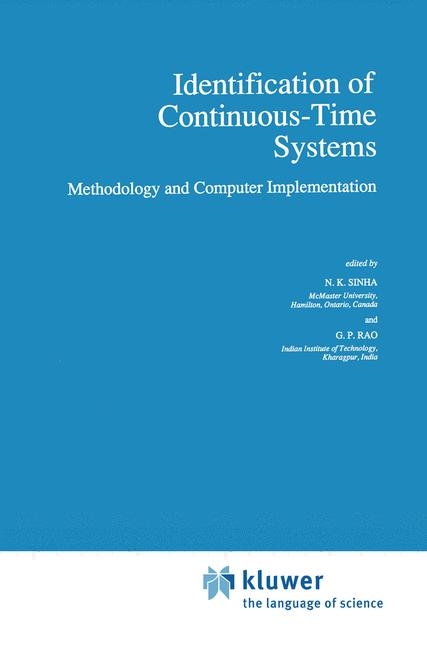 Identification of Continuous-Time Systems - 