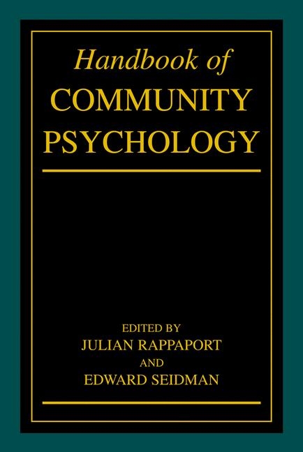 Handbook of Community Psychology - 