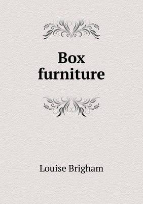 Box furniture
