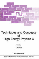 Techniques and Concepts of High Energy Physics X