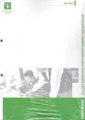 Support Continuous Improvement Systems and Processes - Noel Gately