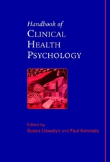 Handbook of Clinical Health Psychology - 