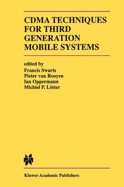 CDMA Techniques for Third Generation Mobile Systems - 