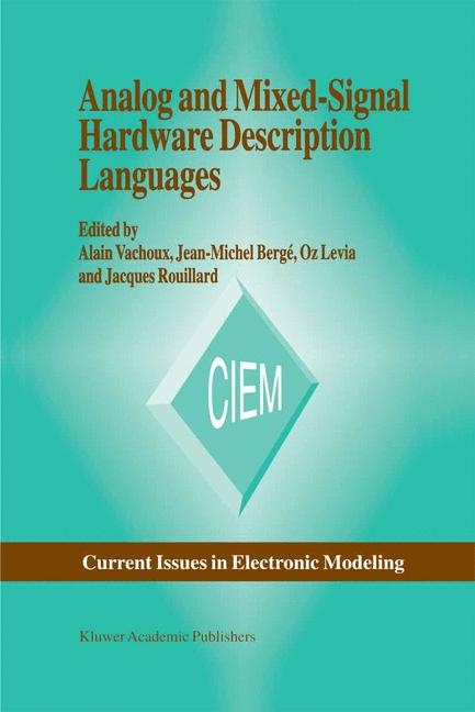 Analog and Mixed-Signal Hardware Description Language - 