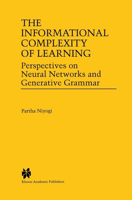 Informational Complexity of Learning -  Partha Niyogi