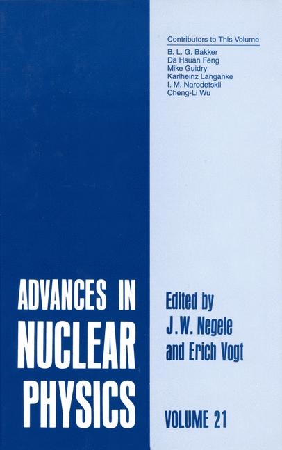 Advances in Nuclear Physics - 