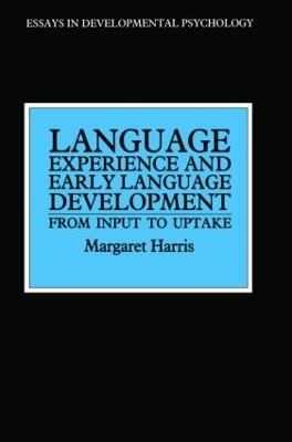 Language Experience and Early Language Development