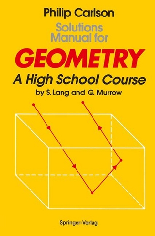 Solutions Manual for Geometry
