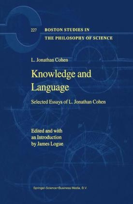 Knowledge and Language -  L. Jonathan Cohen