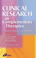 Clinical Research in Complementary Therapies - George Thomas Lewith, Wayne B. Jonas, Harald Walach