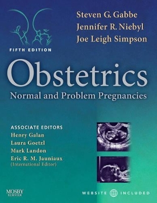 Obstetrics - Steven G. Gabbe, Joe Leigh Simpson, Jennifer R. Niebyl, Henry L. Galan, Laura Goetzl