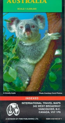 Australia Travel Map