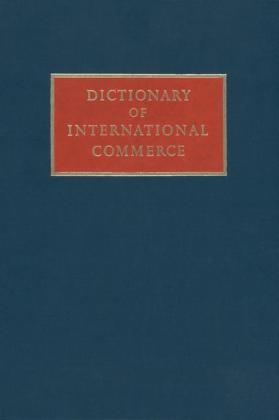 Dictionary of International Commerce -  W.J. Miller